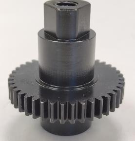 Spur gear cylindrical gear shaft