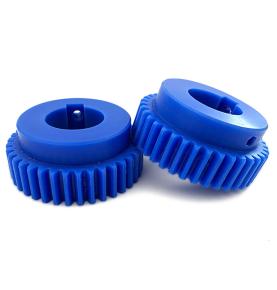 blue nylon spur gear