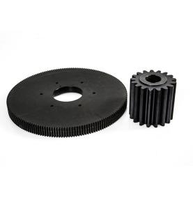 Plastic spur gear 